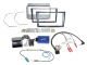 Zestaw instalacyjny ACV 2-DIN Opel, czarny stealth Zestaw instalacyjny ACV 2-DIN Opel, czarny stealth
