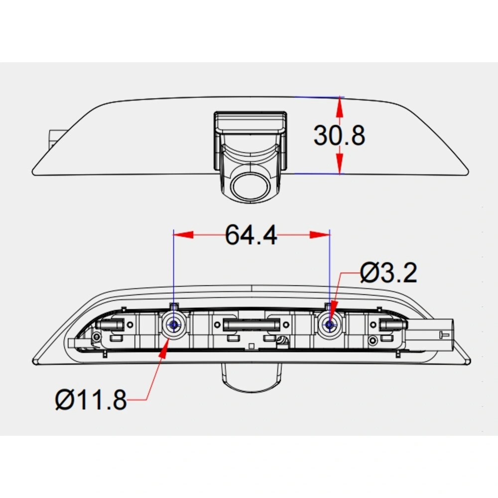 ACV Kamera tylna Ford Tourneo Connect/VW Caddy