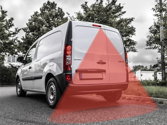 Światło stopu z wbudowaną kamerą cofania do MB Citan / Renault Kangoo