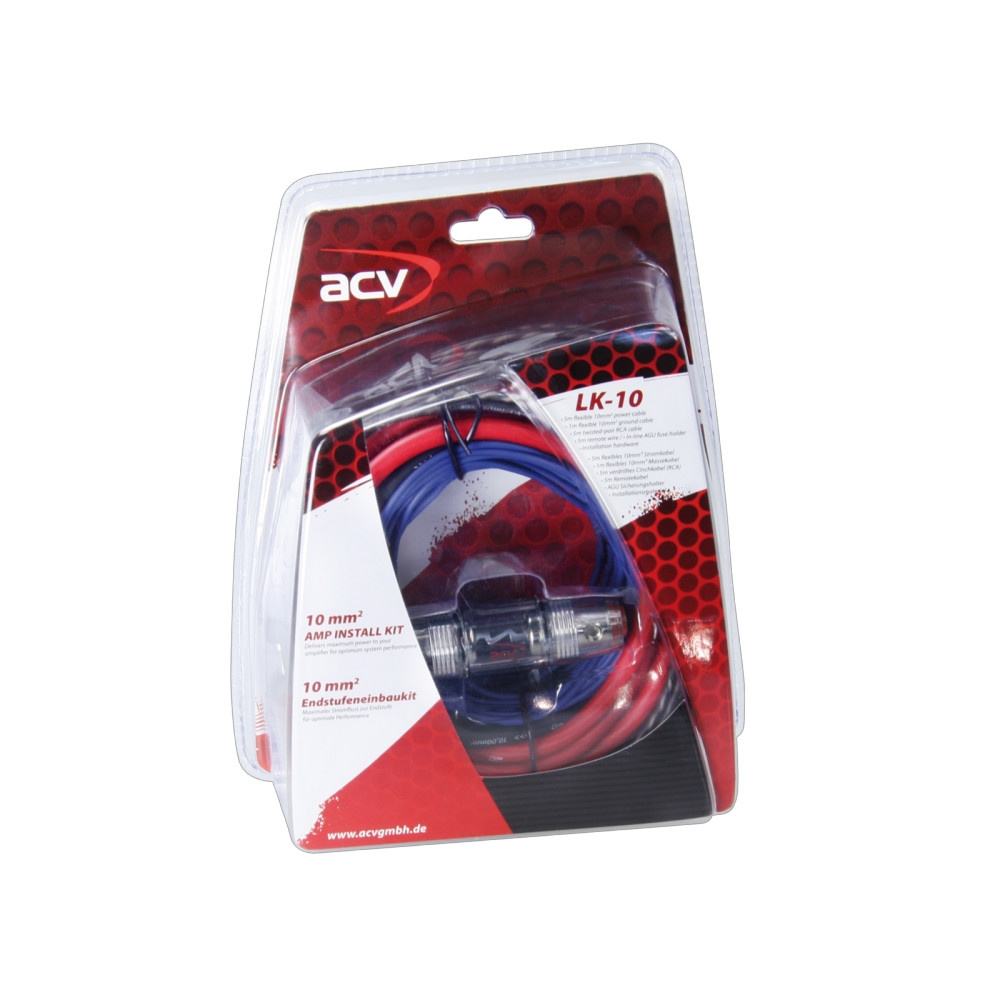 ACV LK-10, zestaw kabli CCA 10mm2