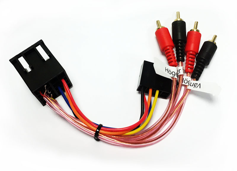 SAAB 9-5 - kabel specjalny RCA do ISO