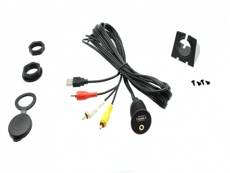 Kabel Aux - 3.5mm Aux i połączenie USB do RCA/USB