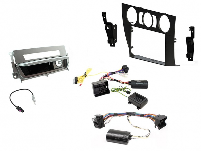 Zestaw instalacyjny BMW 3-Serie E90 06-14, ręczna klimatyzacja, srebrny
