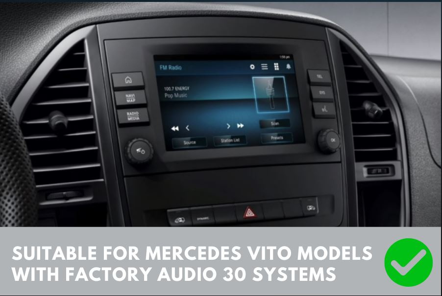 Zestaw montażowy Mercedes Vito 15 >