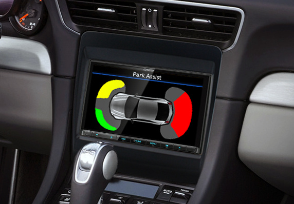 Zestaw montażowy Porsche 911 2011-2016 z standardowym audio