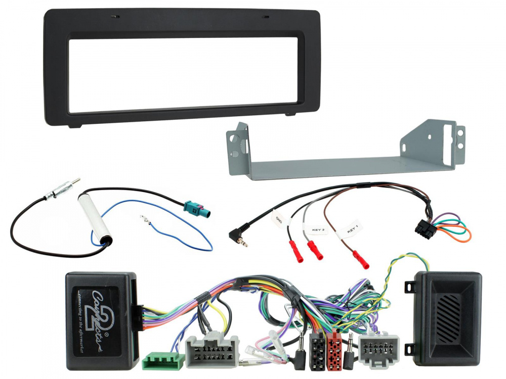 Zestaw montażowy Volvo V70/XC70/S80 2007-2011 pojedynczy DIN, Performance