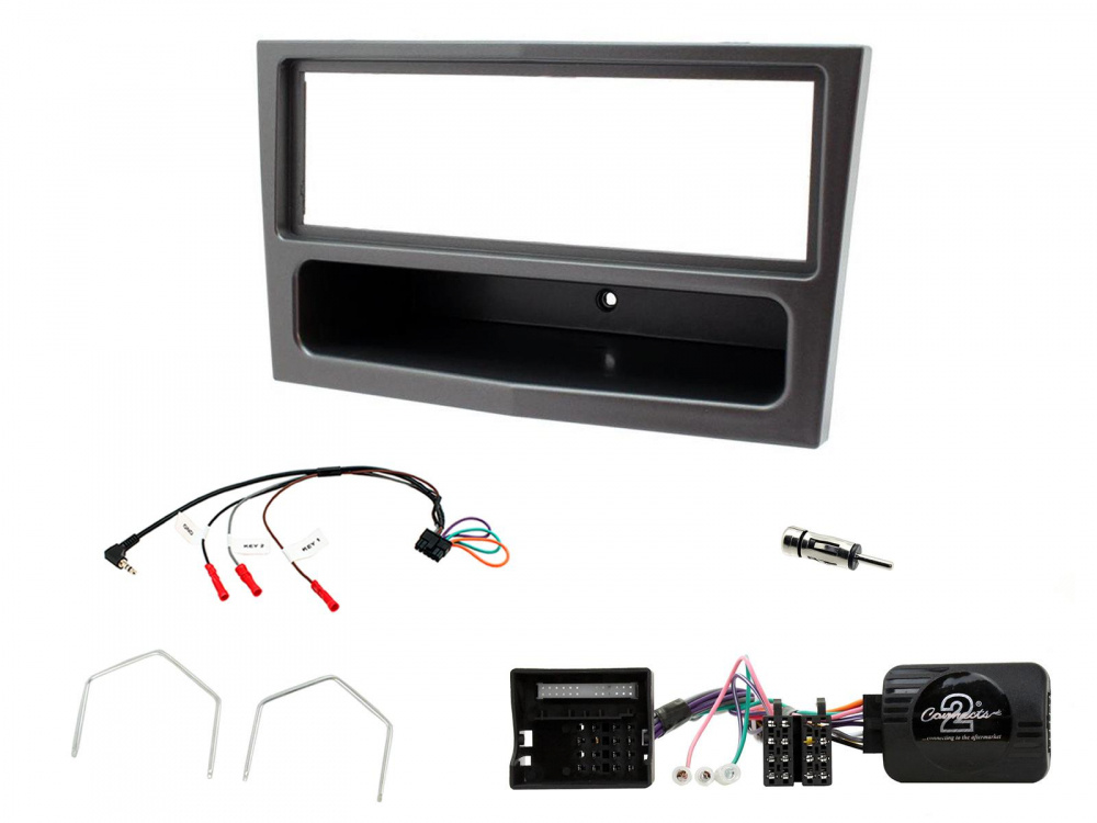 Zestaw instalacyjny Opel Astra 04-10, antracyt-metalik, single-DIN