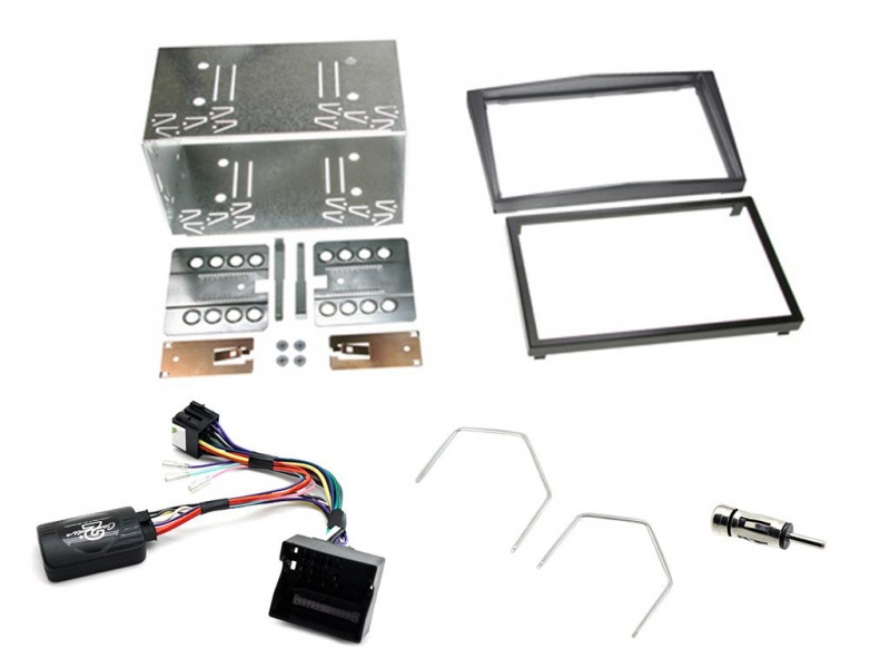 Zestaw instalacyjny Opel Antara/Astra/Corsa 04-10, ciemny srebrny, CAN-Bus