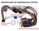Kabel sterowania z kierownicy Audi (oryginalny pojedynczy DIN i podwójny DIN) Kabel sterowania z kierownicy Audi (oryginalny pojedynczy DIN i podwójny DIN)