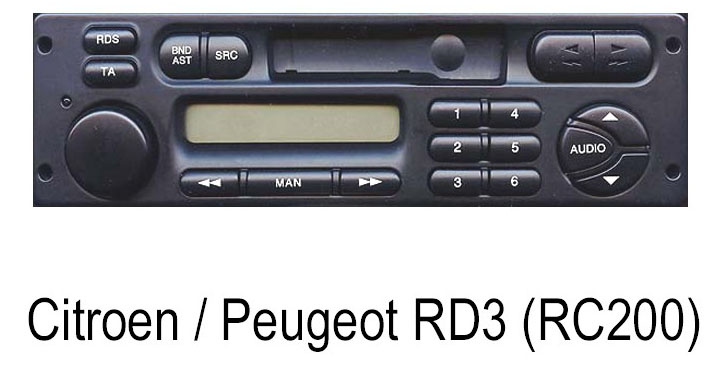 Wiązka do sterowania z kierownicy Peugeot 206/307/406/607/807/Partner