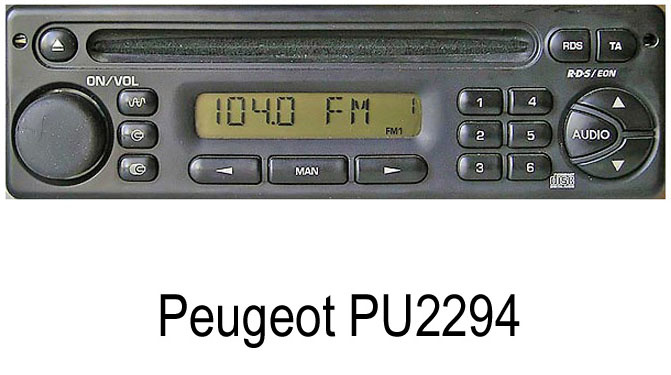 Wiązka do sterowania z kierownicy Peugeot 206/307/406/607/807/Partner