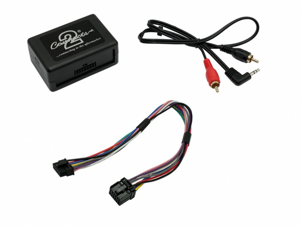 Adapter Aux Ford, regulacja głośności po lewej stronie
