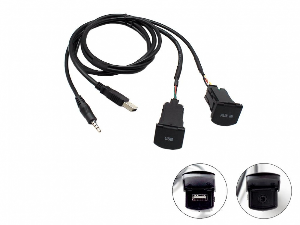 Adapter Aux i USB Connects2 Volkswagen Polo 14>