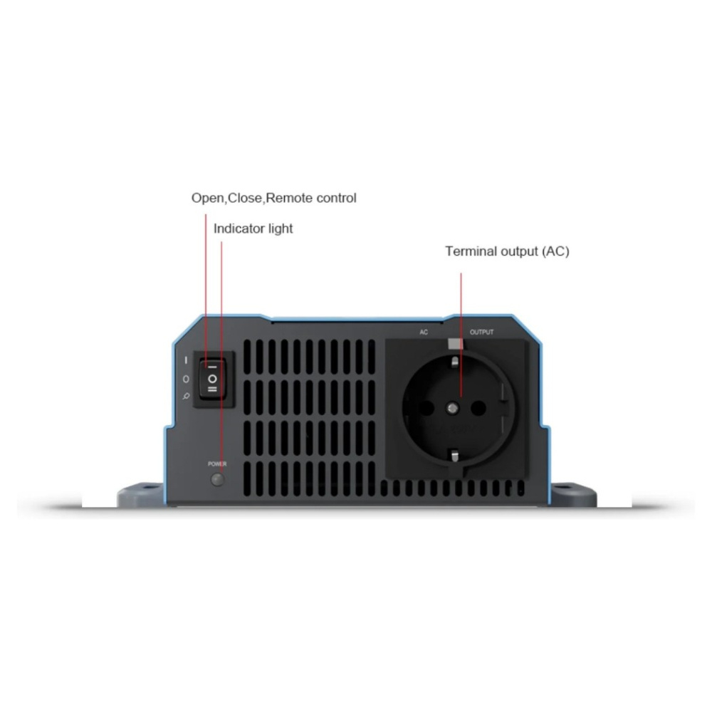 SONO Power IPPS1000-12, inwerter 12V na 230V o mocy 1000W