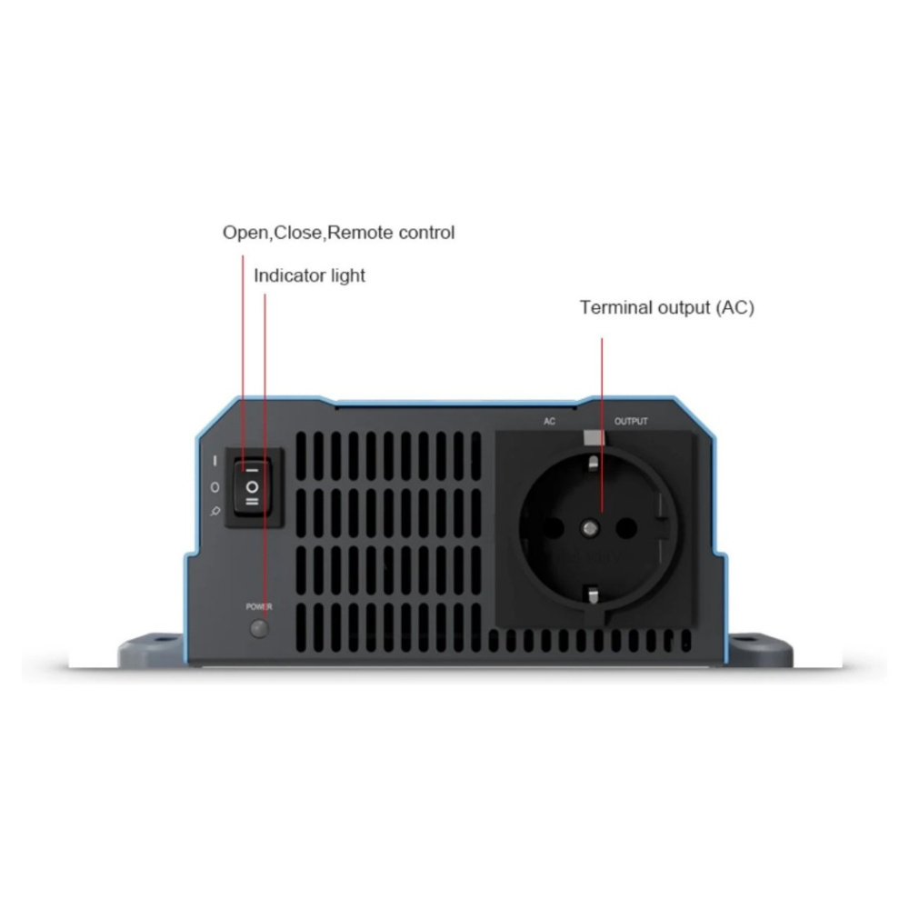 SONO Power IPPS1000-24, przetwornica 24V na 230V o mocy 1000W