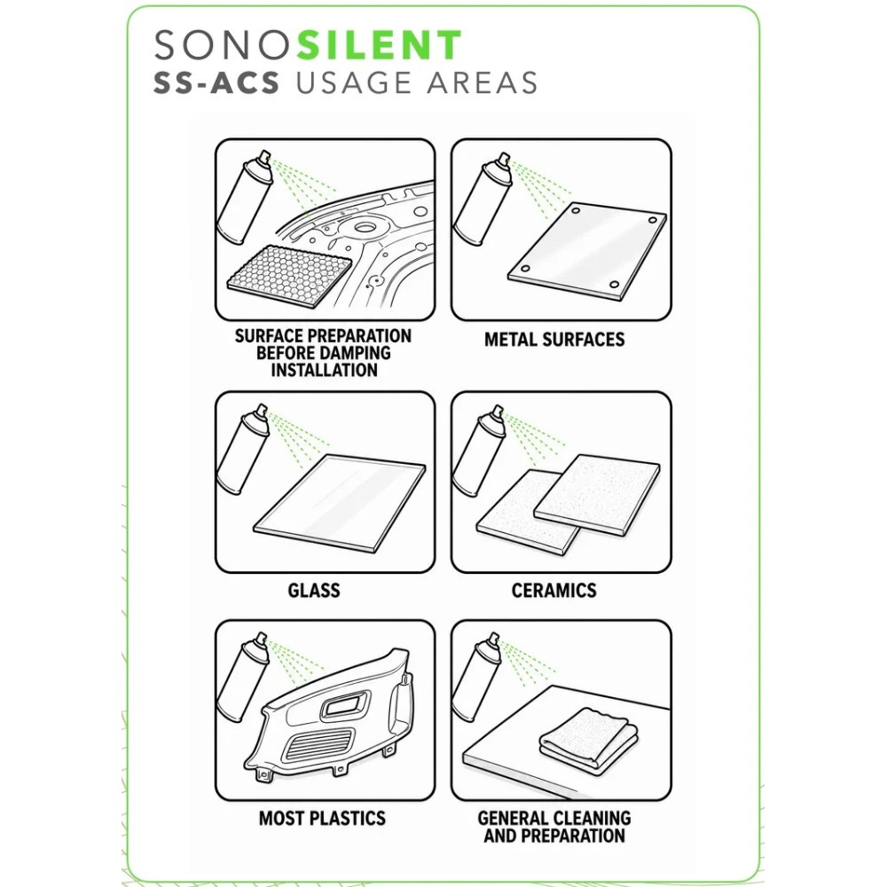 SONO Silent SS-ACS czyszczenie izopropanolem, 500 ml