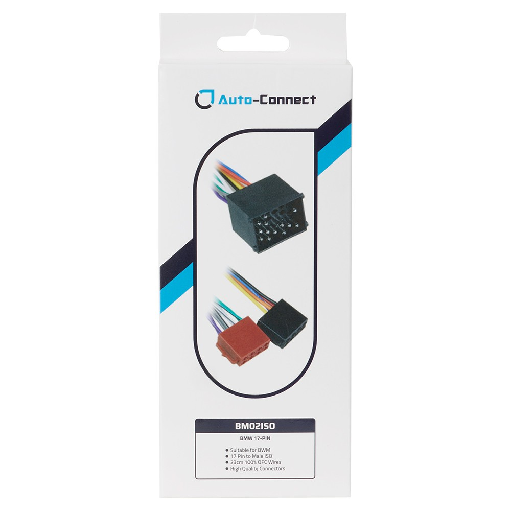 Auto-Connect BM02ISO, wiązka ISO BMW 17-pin