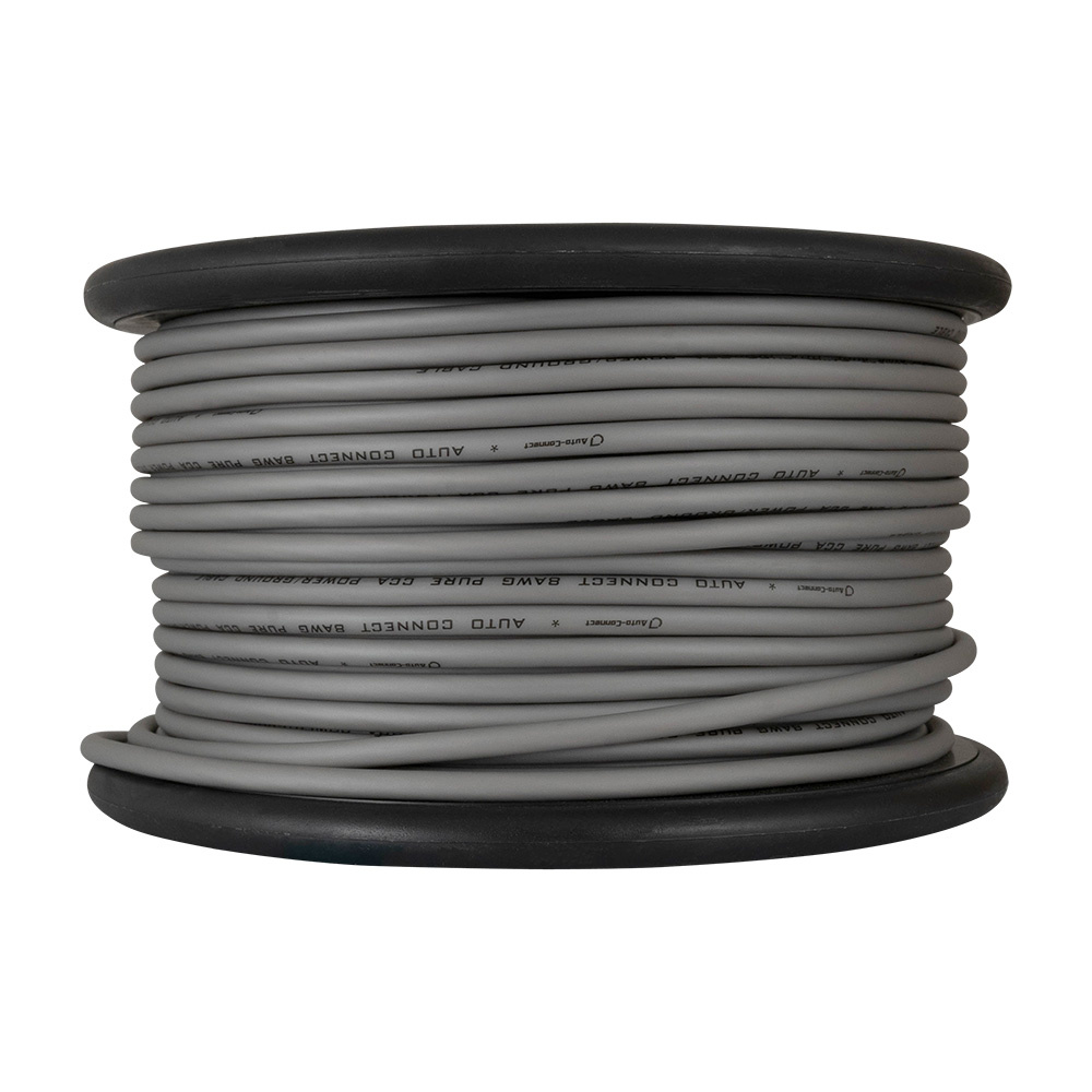 Auto-Connect przewód zasilający CCA 10 mm², szary