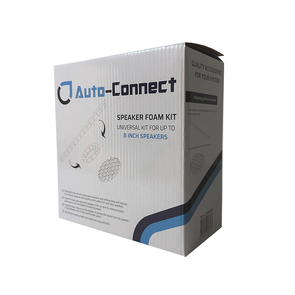 Izolacja głośnikowa Auto-Connect, do 8 cali