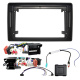 Auto-Connect zestaw montażowy do radia 9 cali, Audi A4 B6/B7 2001-2009 Auto-Connect zestaw montażowy do radia 9 cali, Audi A4 B6/B7 2001-2009