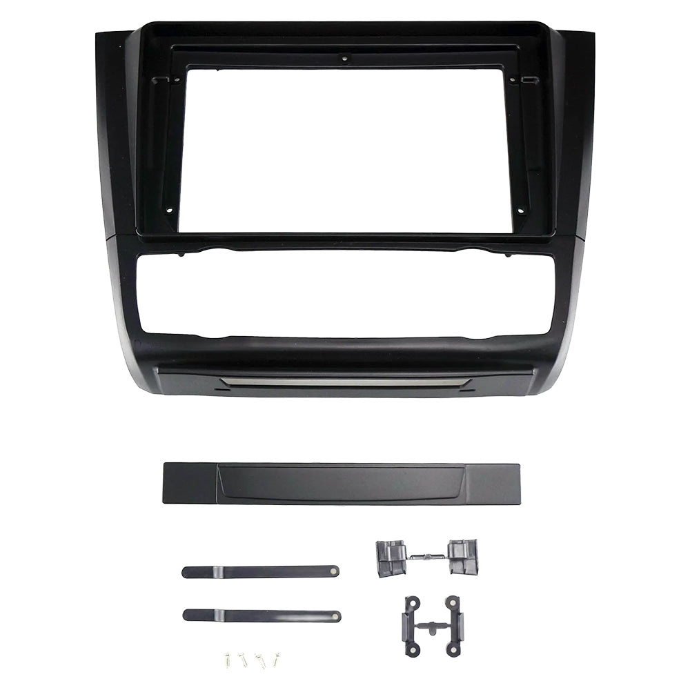 Auto-Connect zestaw montażowy do radia 9 cali, BMW serii 1 2007-2014, automatyczna klimatyzacja
