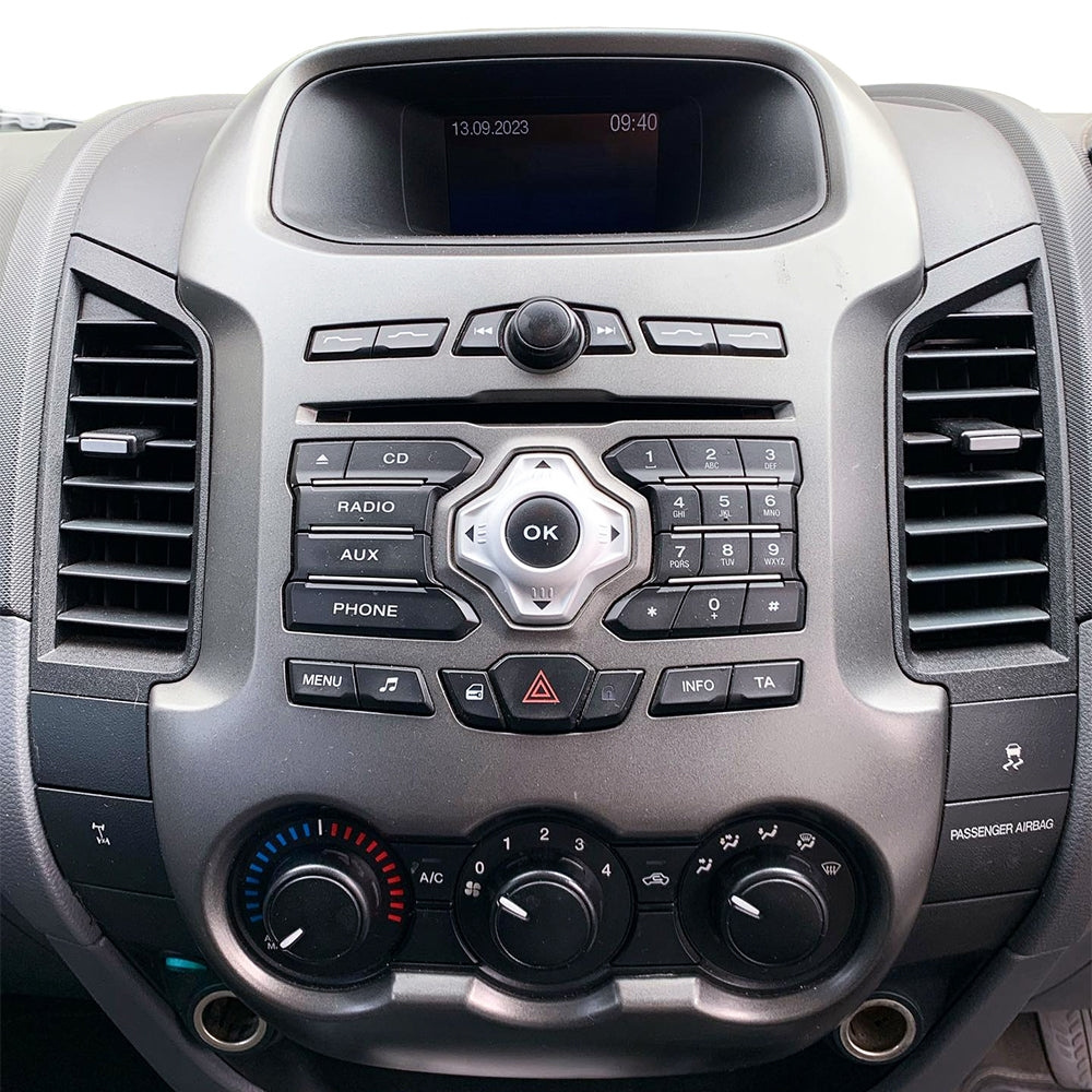 Auto-Connect zestaw montażowy do radia 9 cali, Ford Ranger 2012-2016, srebrny