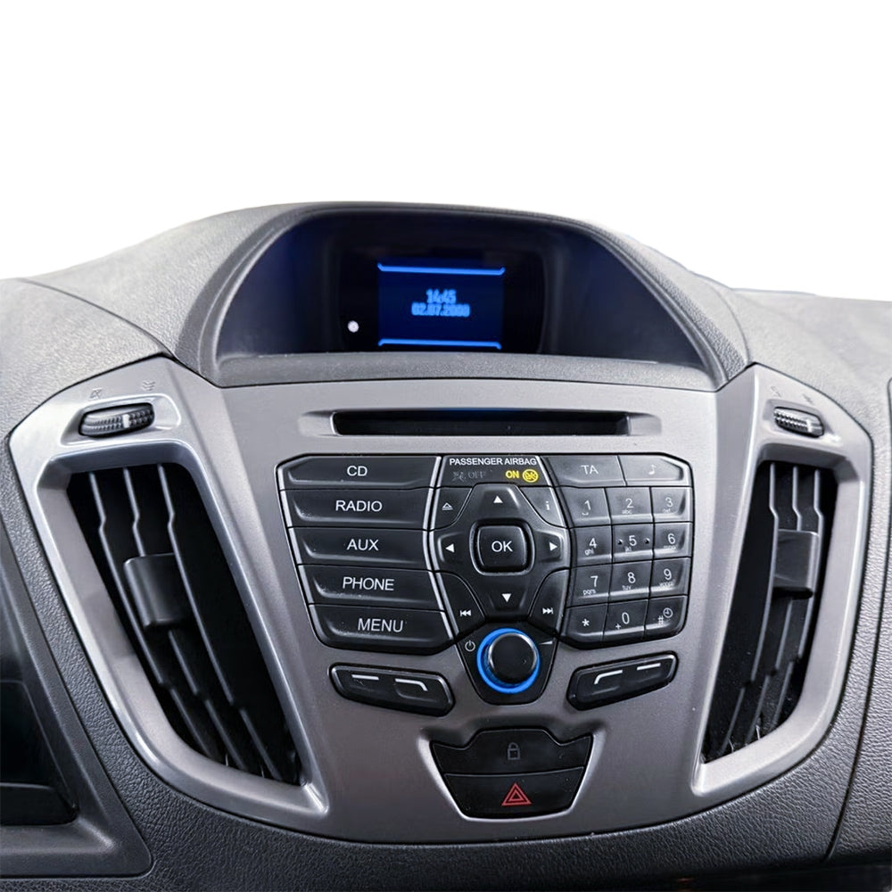 Auto-Connect zestaw montażowy do radia 9 cali, Ford Transit Custom/Tourneo Custom 2012-2018, górna jednostka fabryczna