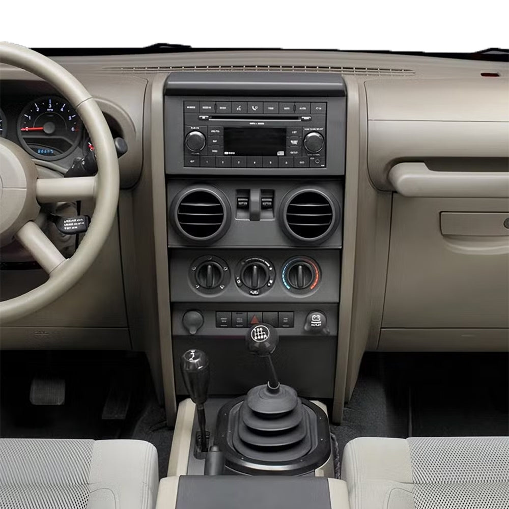 Auto-Connect zestaw montażowy do radia 9 cali, Jeep Wrangler 2-drzwiowy 2007-2010
