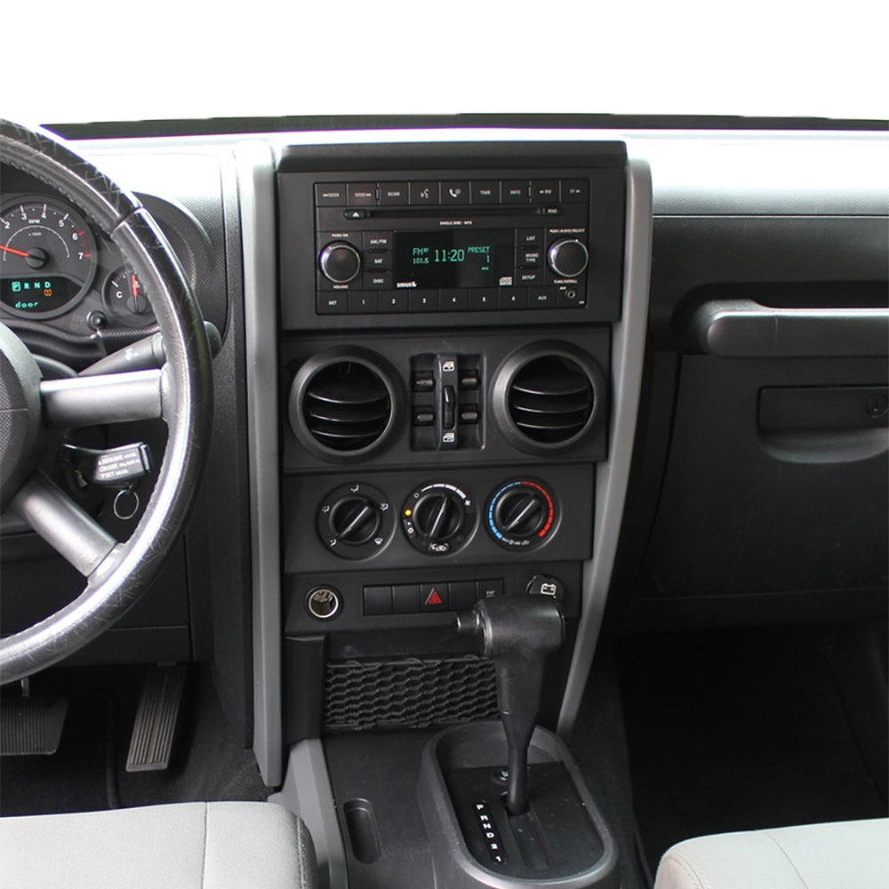 Auto-Connect zestaw montażowy do radia 9 cali, Jeep Wrangler 4-drzwiowy 2007-2010