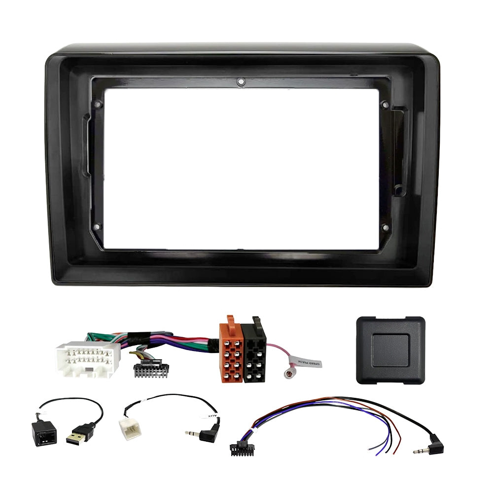 Auto-Connect zestaw montażowy do radia 9/10.1 cala, Suzuki Swift 2017-2024, czarny połysk