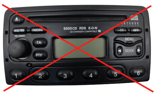 Złącze ISO Ford 1993-2008, Mazda