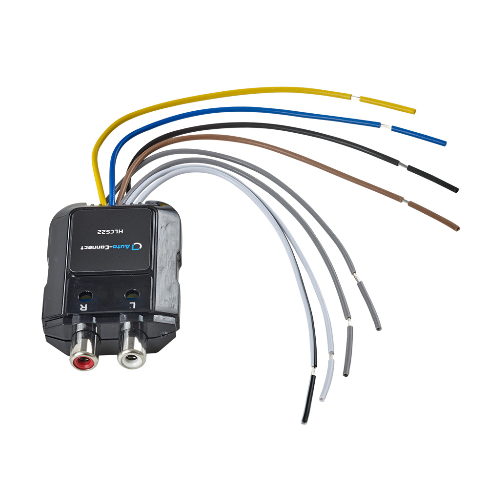 Auto-Connect HLCS22 2-kanałowy konwerter poziomu wysokiego/niskiego