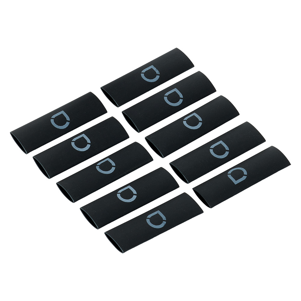 Auto-Connect 10-pak rurki termokurczliwe 8 mm, czarne