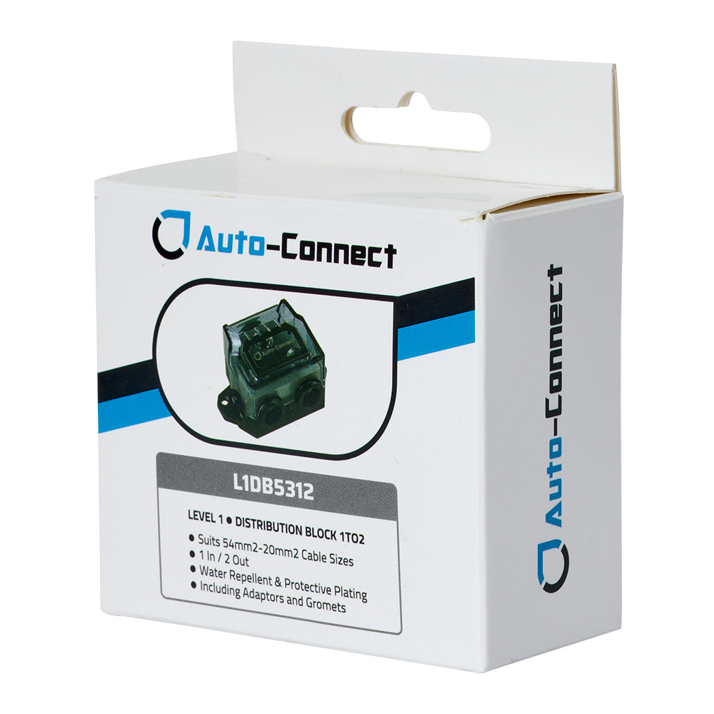 Auto-Connect blok dystrybucyjny L1 53 mm², 1 do 2