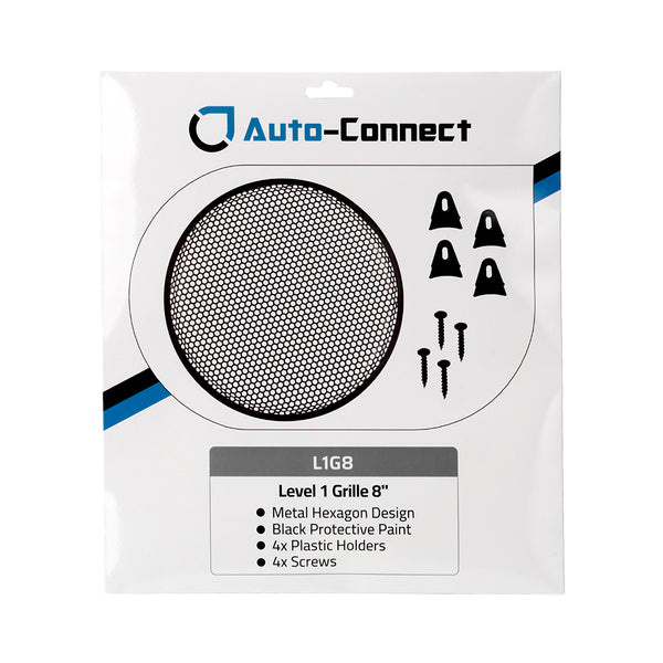 Auto-Connect Hexagon maskownica głośnika, 8 cali