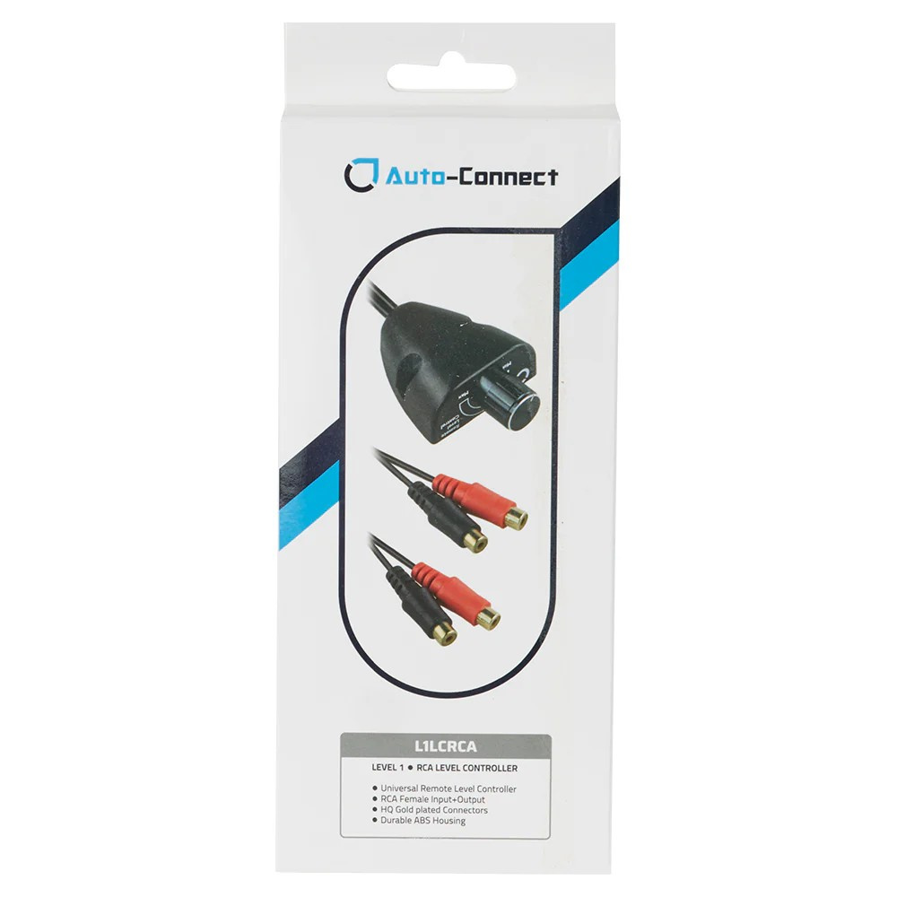 Auto-Connect L1LCRCA, uniwersalny pilot bass do RCA