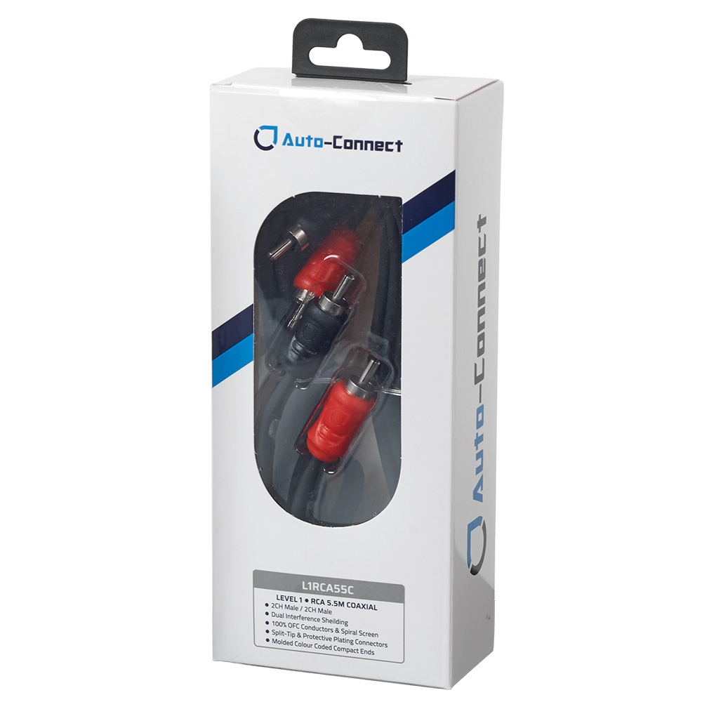 Auto-Connect koncentryczny kabel niskopoziomowy 5.5 metra, Level 1