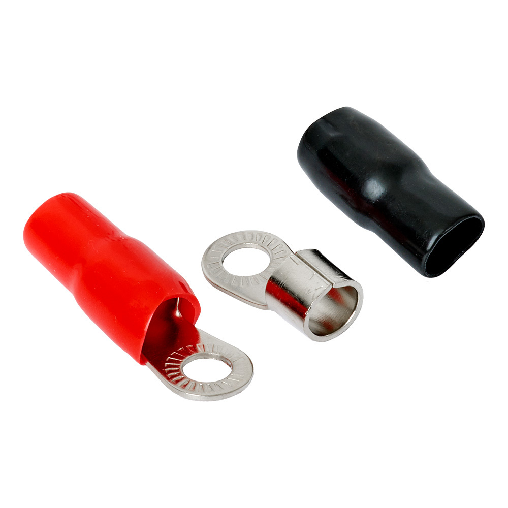 Auto-Connect czerwono-czarna końcówka oczkowa M8, 35 mm²
