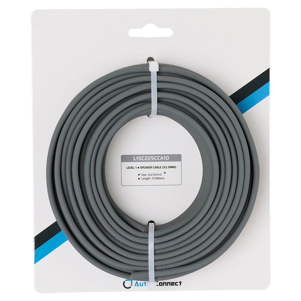 Auto-Connect CCA-kabel głośnikowy 2x2,5 mm², 10 metrów