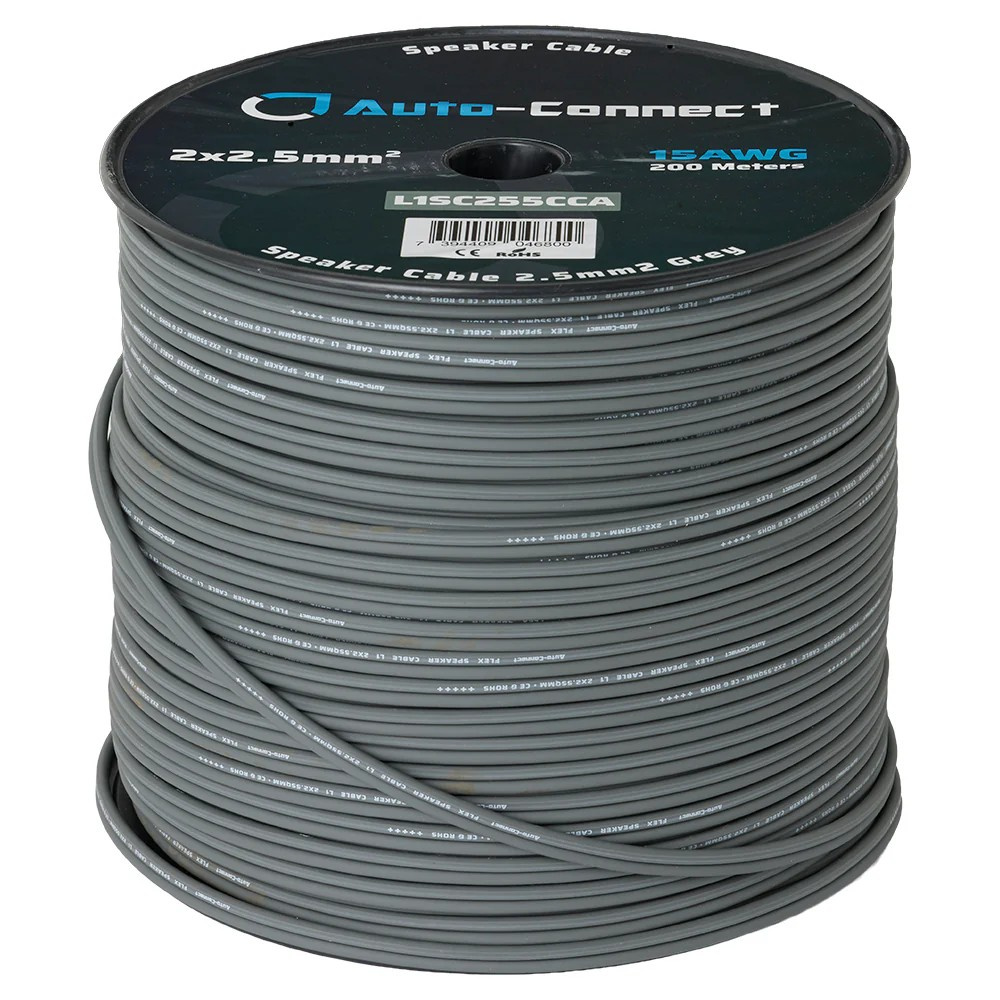 Auto-Connect kabel głośnikowy CCA 2x2.5 mm², metr bieżący