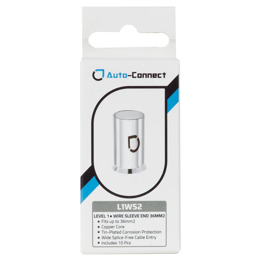 Auto-Connect L1WS2 10-pak tulejek kablowych, kabel 36mm²