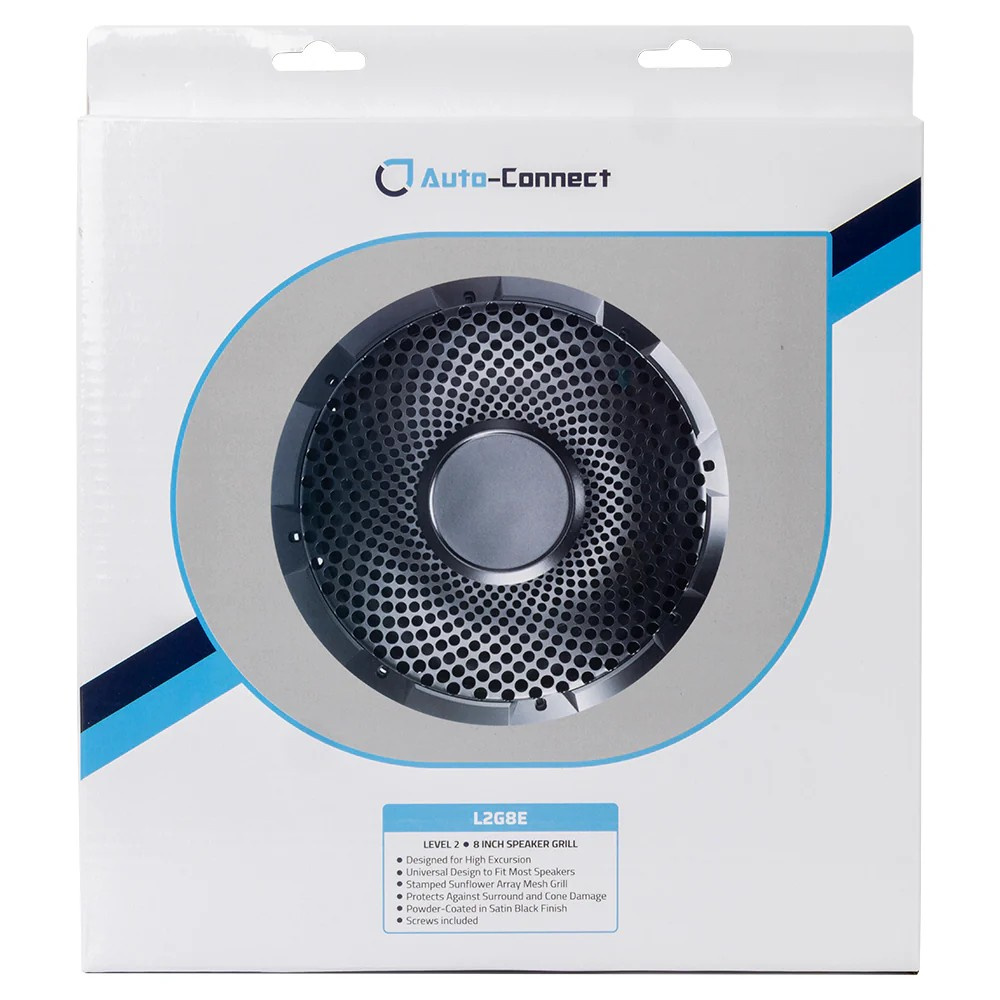 Auto-Connect L2G8E High Excursion Grill, 8-calowa maskownica głośnika