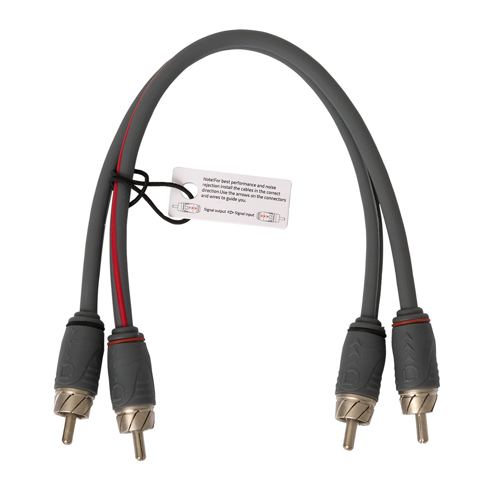 Auto-Connect skręcany kabel niskopoziomowy 0.25 metra, Level 2
