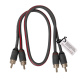 Auto-Connect skręcany kabel niskopoziomowy 0.5 metra, Level 2 Auto-Connect skręcany kabel niskopoziomowy 0.5 metra, Level 2