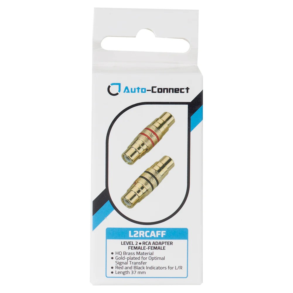 Auto-Connect adapter RCA, gniazdo-gniazdo