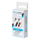 Auto-Connect czerwone i czarne rurowe oczko kablowe M8/M12, 10 mm² Auto-Connect czerwone i czarne rurowe oczko kablowe M8/M12, 10 mm²