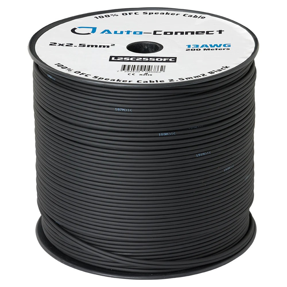 Auto-Connect OFC kabel głośnikowy 2x2.5 mm², metr bieżący