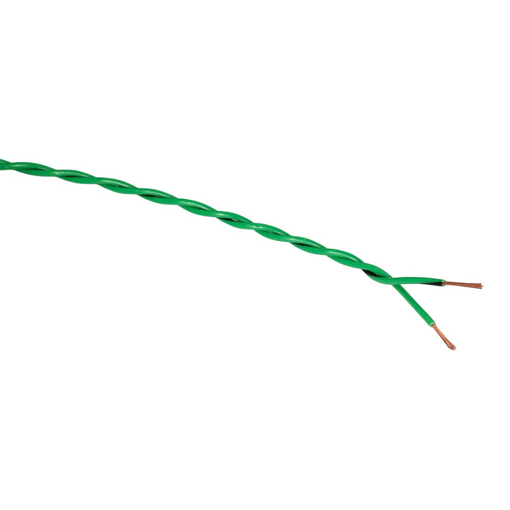 Auto-Connect skręcany kabel głośnikowy OFC 2x0,5 mm², zielony metr bieżący