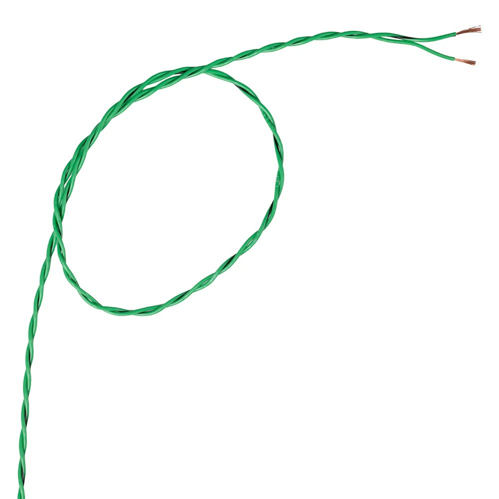 Auto-Connect skręcany kabel głośnikowy OFC 2x0,5 mm², zielony metr bieżący