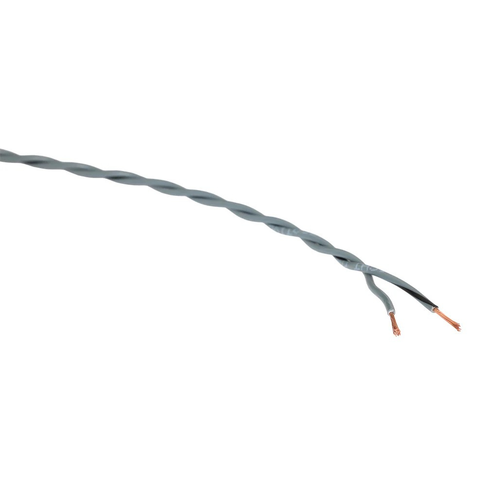 Auto-Connect skręcany kabel głośnikowy OFC 2x0.5 mm², szary, metr bieżący